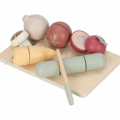 Outlet Légumes à découper en bois FSC Dînette Et Aliments Factices