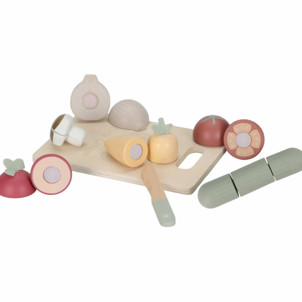 Outlet Légumes à découper en bois FSC Dînette Et Aliments Factices