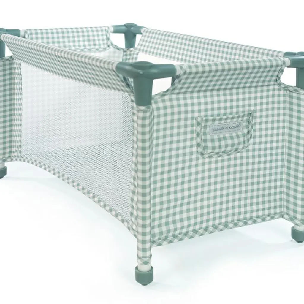 Online Lit de voyage pour poupée Tom Vichy vert Accessoires Poupée