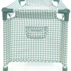 Online Lit de voyage pour poupée Tom Vichy vert Accessoires Poupée