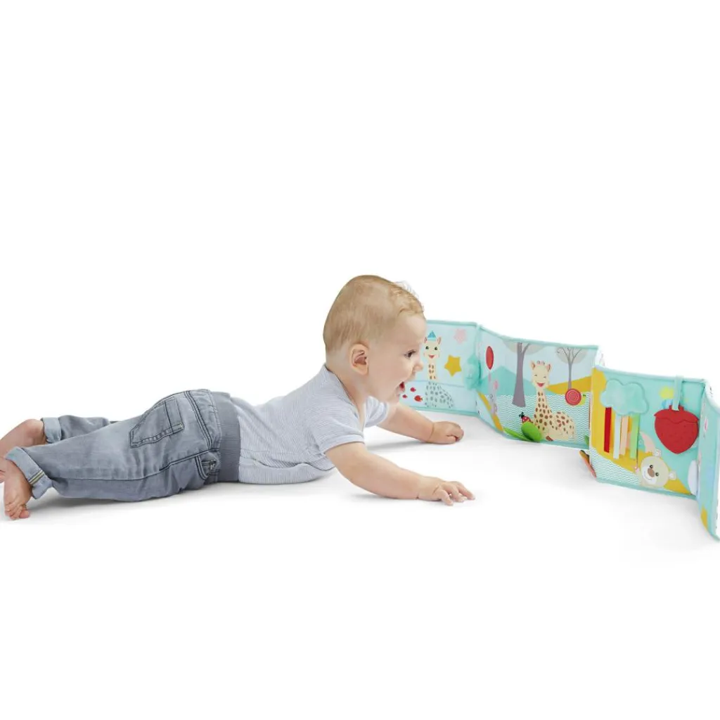 New Livre bébé à déplier Livre Bébé En Tissu