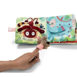 Outlet Livre bébé câlin interactif César Livre Bébé En Tissu