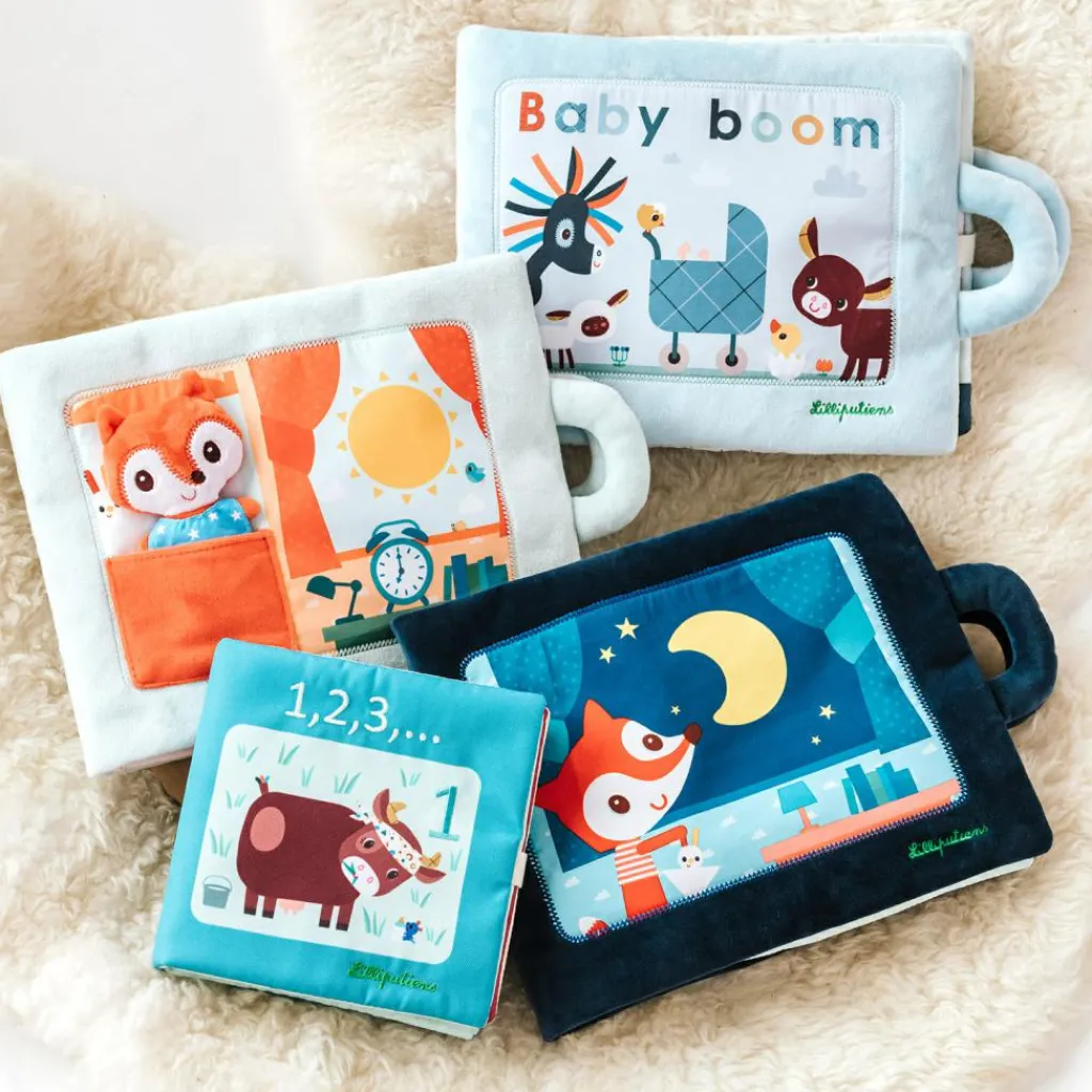 Sale Livre bébé d'activités Bonjour Petit Renard Livre Bébé En Tissu