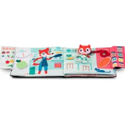 Online Livre bébé d'activités Bonsoir Petit Renard Livre Bébé En Tissu