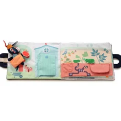 Hot Livre bébé d'activités Ignace à la ferme (28 cm) Livre Bébé En Tissu