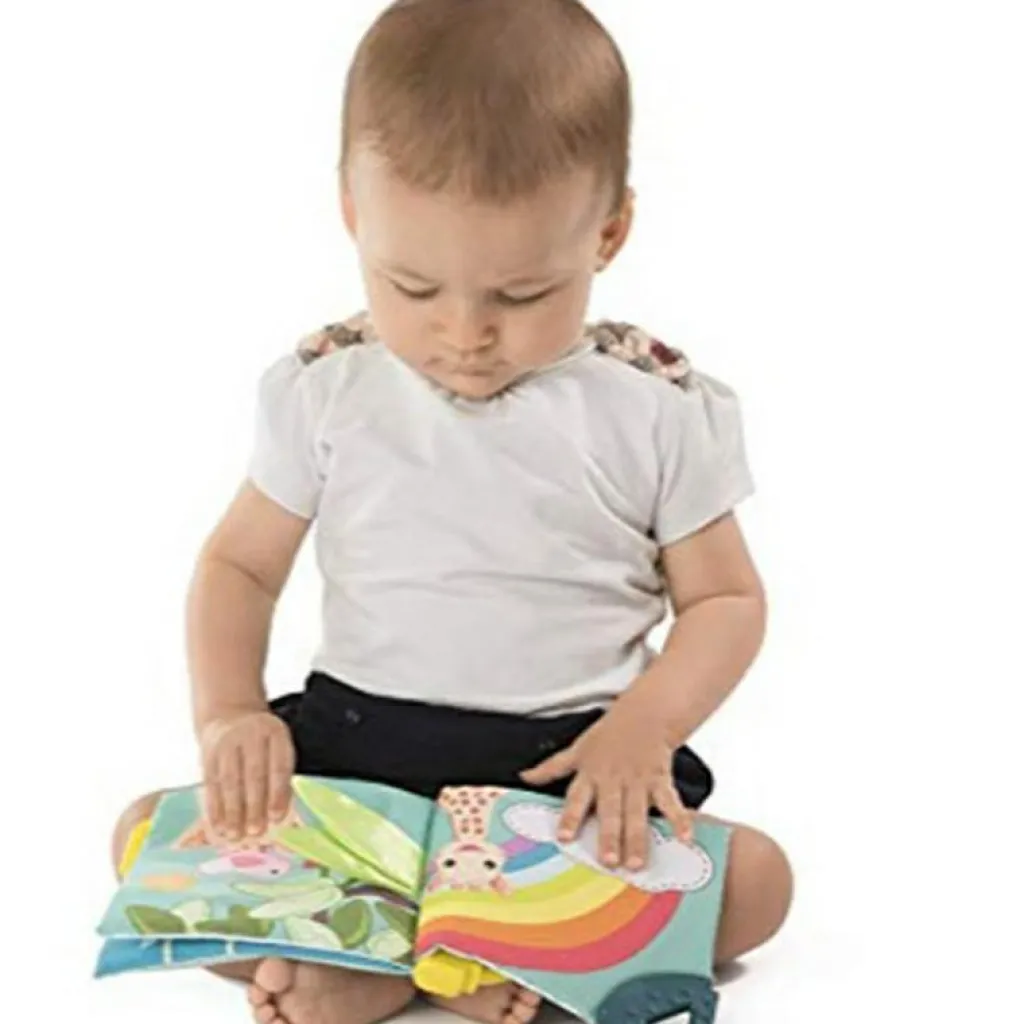 Discount Livre bébé d'éveil Fresh Touch Livre Bébé En Tissu