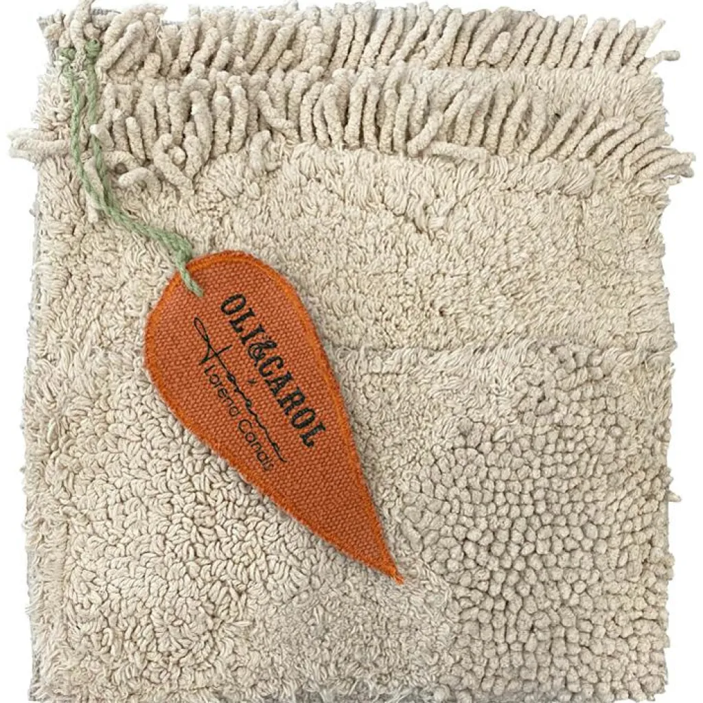 Sale Livre bébé en coton Cool kids eat healthy x Oli & Carol (30 x 27 cm) Livre Bébé En Tissu