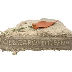 Sale Livre bébé en coton Cool kids eat healthy x Oli & Carol (30 x 27 cm) Livre Bébé En Tissu