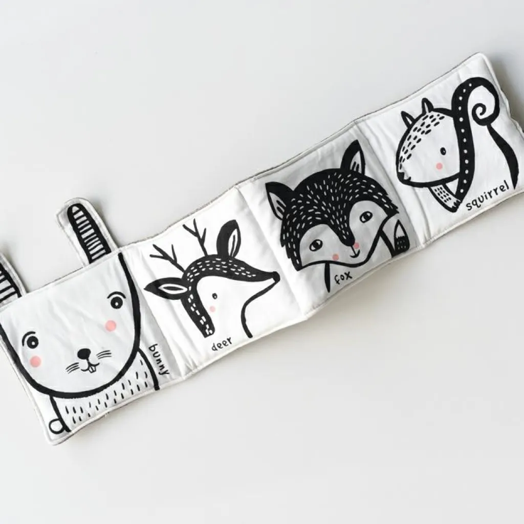 Hot Livre bébé en tissu accordéon Forêt Livre Bébé En Tissu