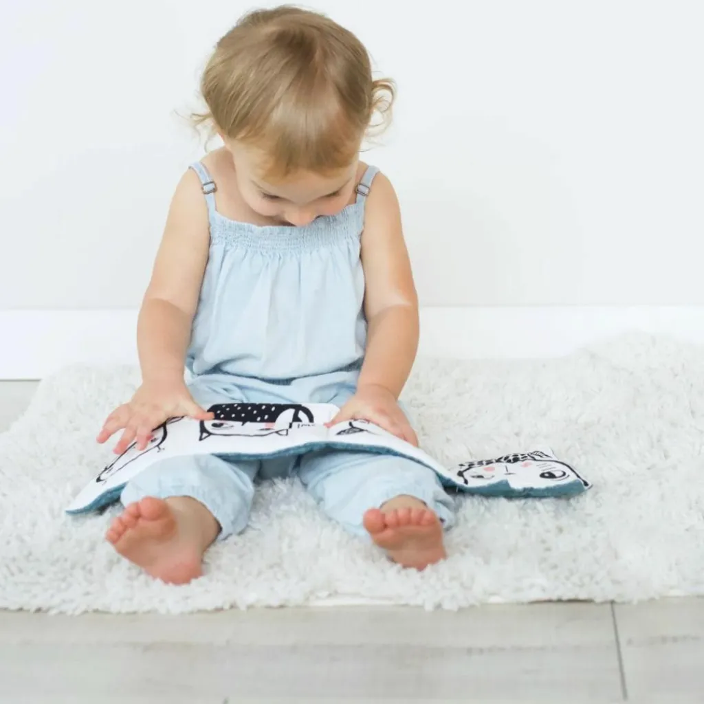 Clearance Livre bébé en tissu accordéon Forêt - Reconditionné Livre Bébé En Tissu