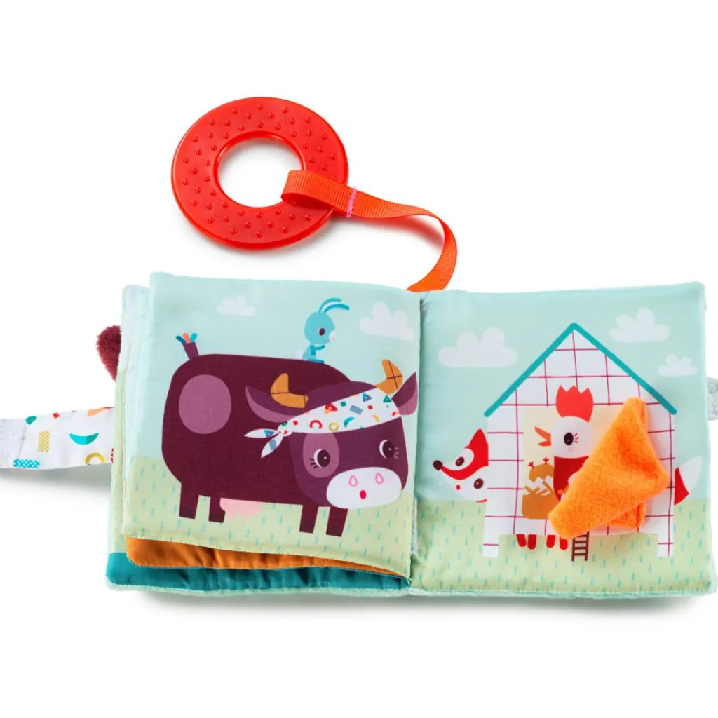 Livre bébé en tissu imagier La Ferme Livre Bébé En Tissu