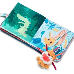 Clearance Livre bébé en tissu Jack le lion Livre Bébé En Tissu
