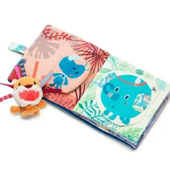 Clearance Livre bébé en tissu Jack le lion Livre Bébé En Tissu