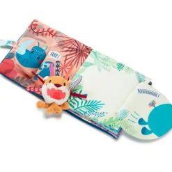 Clearance Livre bébé en tissu Jack le lion Livre Bébé En Tissu