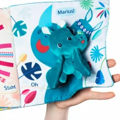 Livre bébé en tissu Papa t'es où Livre Bébé En Tissu