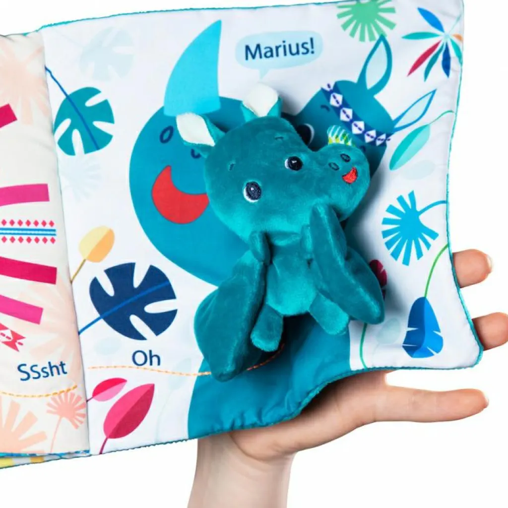 Livre bébé en tissu Papa t'es où Livre Bébé En Tissu