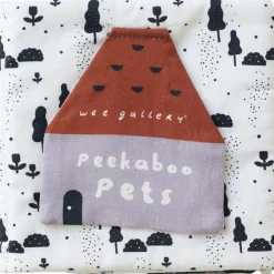 New Livre bébé en tissu Peekaboo Pets Livre Bébé En Tissu