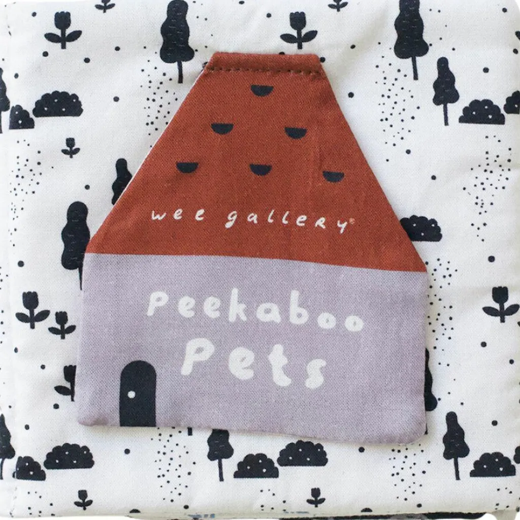 New Livre bébé en tissu Peekaboo Pets Livre Bébé En Tissu