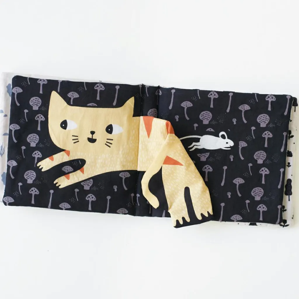 New Livre bébé en tissu Peekaboo Pets Livre Bébé En Tissu