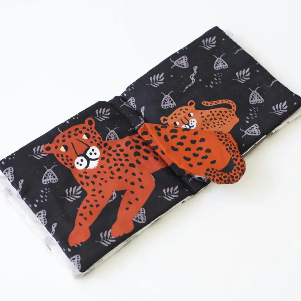 New Livre bébé en tissu Peekaboo Jungle Livre Bébé En Tissu