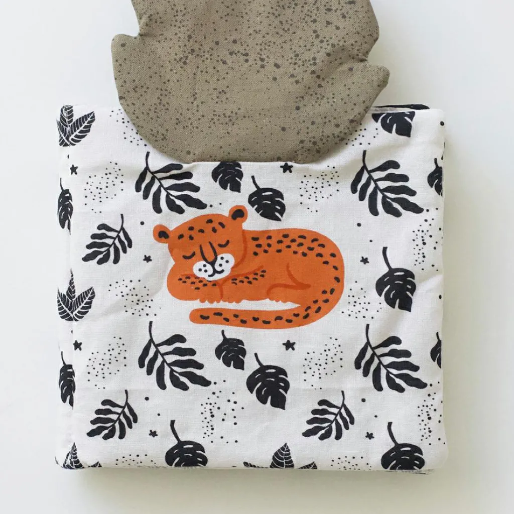 New Livre bébé en tissu Peekaboo Jungle Livre Bébé En Tissu