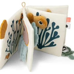 New Livre bébé en tissu poissons Sea friends Livre Bébé En Tissu