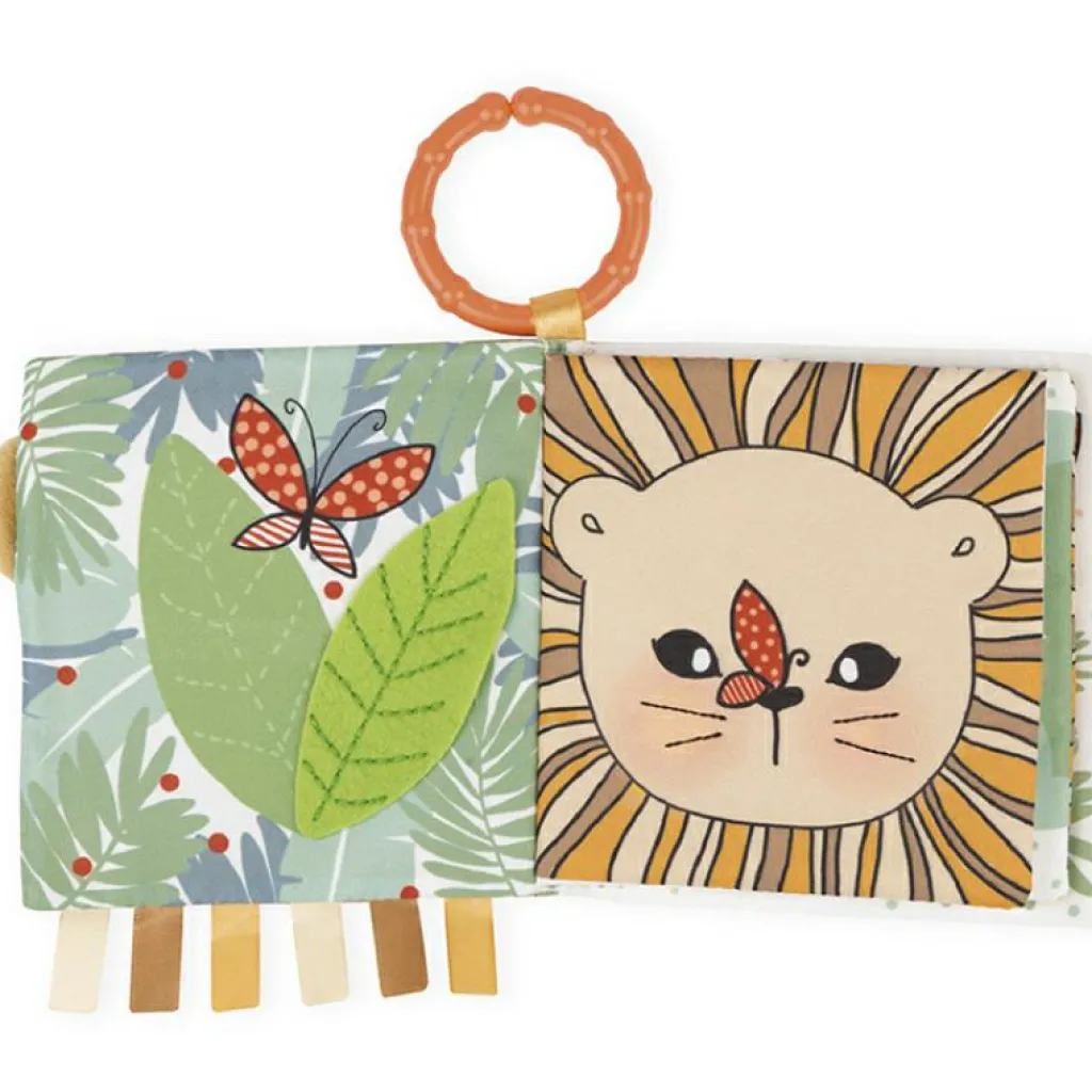 Clearance Livre bébé Le lionceau curieux Livre Bébé En Tissu