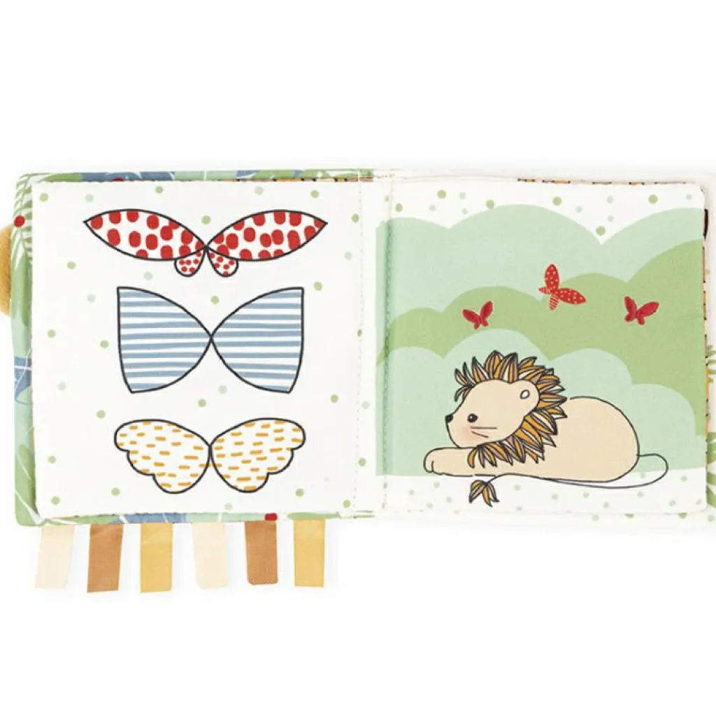 Clearance Livre bébé Le lionceau curieux Livre Bébé En Tissu