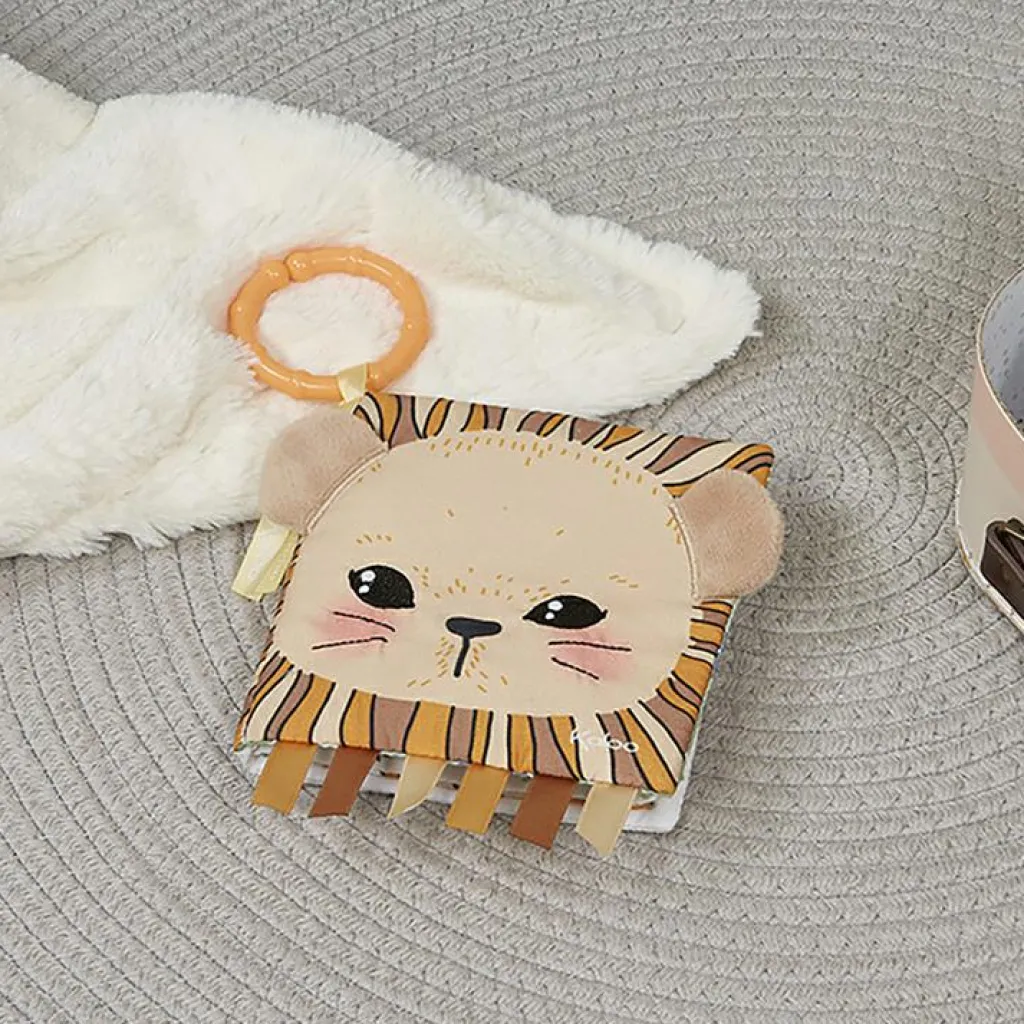 Clearance Livre bébé Le lionceau curieux Livre Bébé En Tissu