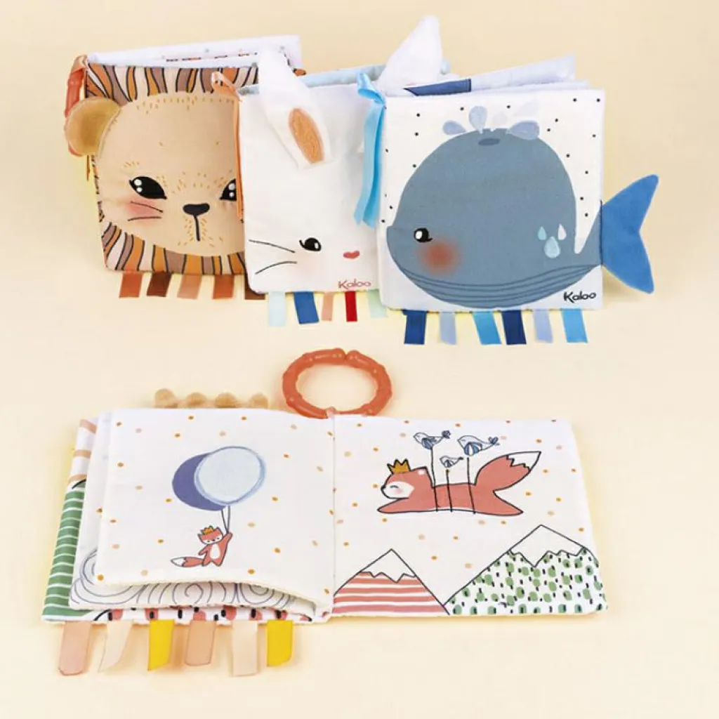 Clearance Livre bébé Le lionceau curieux Livre Bébé En Tissu