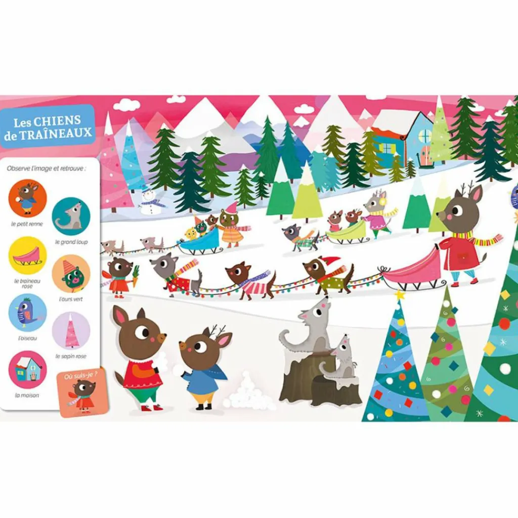 Best Livre Cherche et trouve des tout-petits - Dans le froid Livre D'Activités