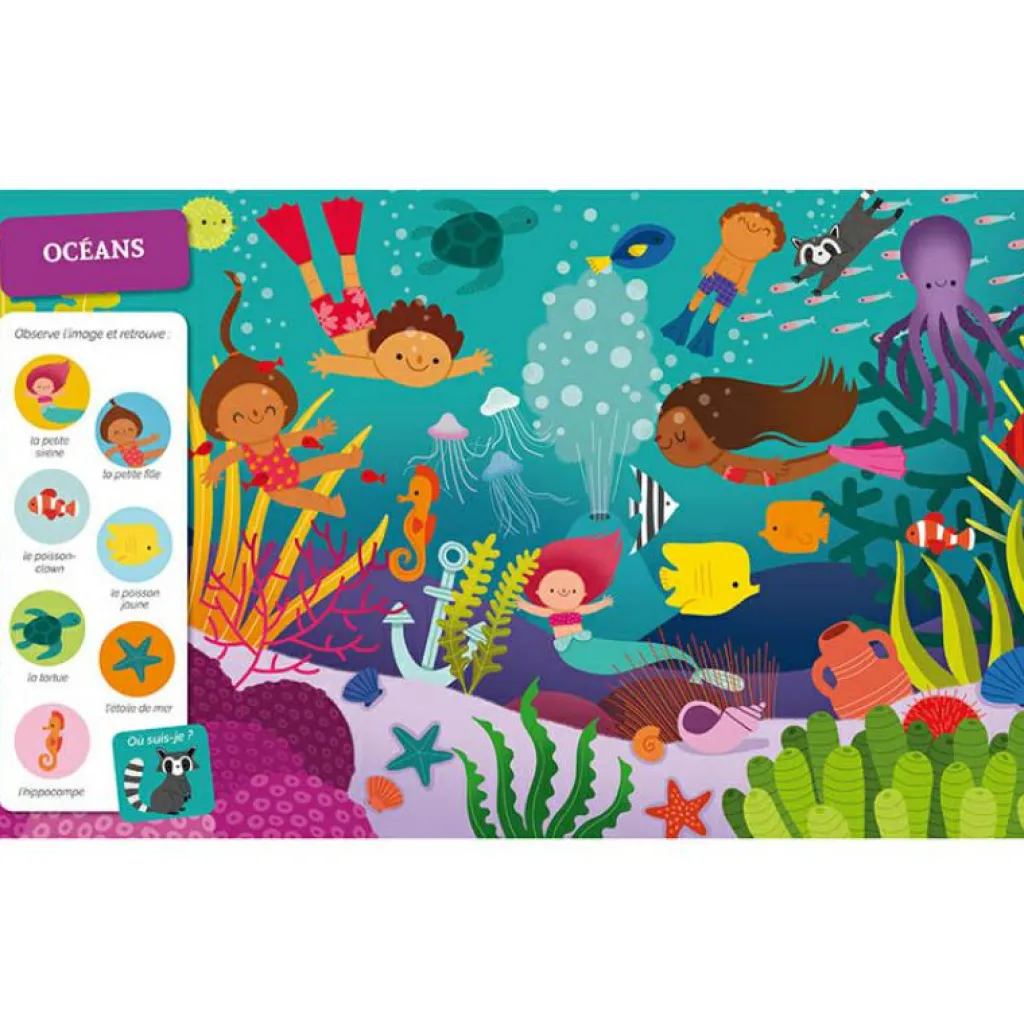 New Livre Cherche et trouve des tout-petits - Autour du monde Livre D'Activités