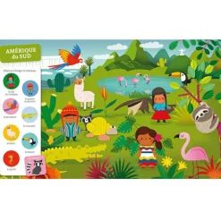 New Livre Cherche et trouve des tout-petits - Autour du monde Livre D'Activités