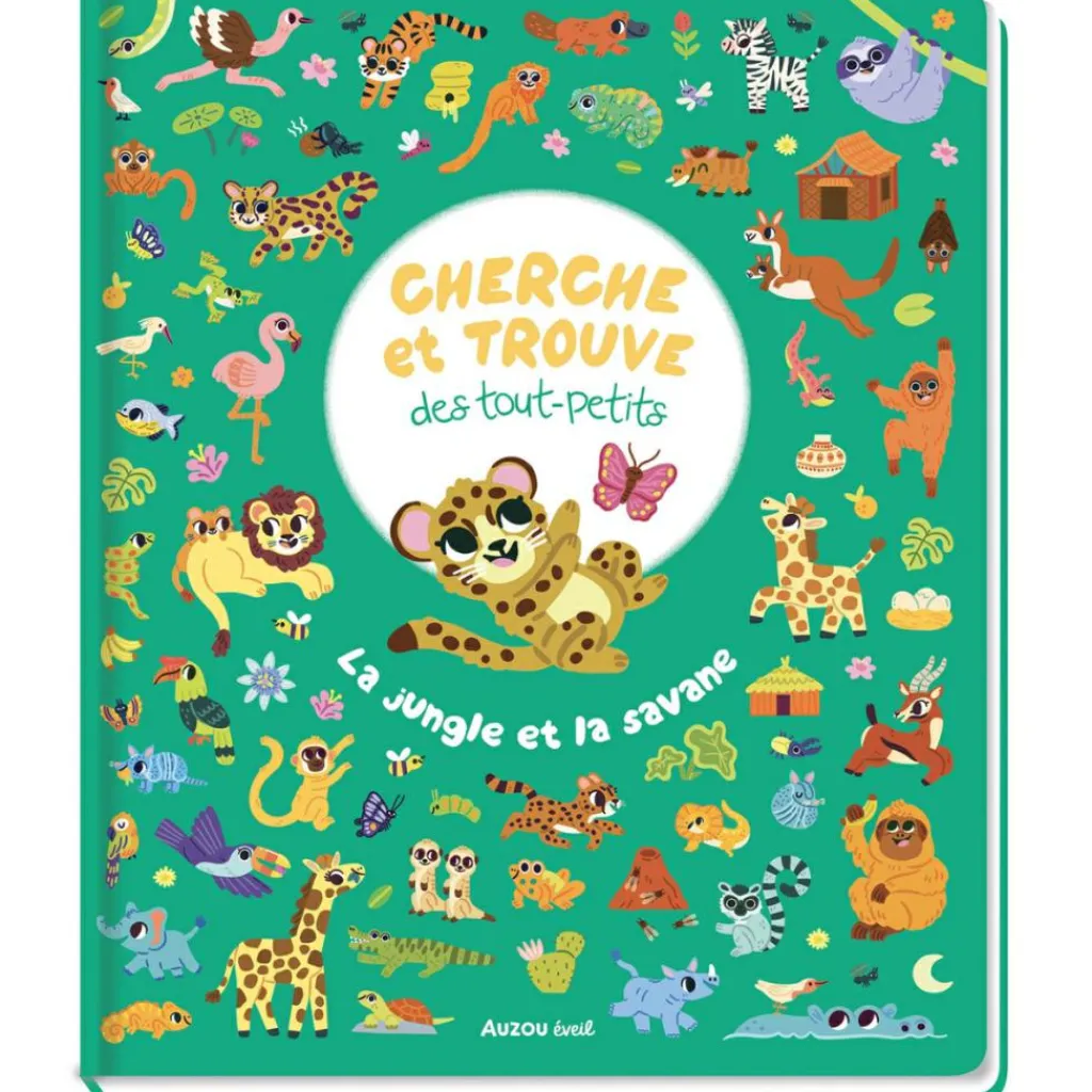 Sale Livre Cherche et trouve des tout-petits - La jungle et la savane Imagier