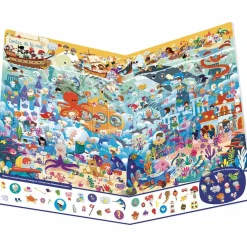 Livre Cherche et trouve géant Au pays des contes Livre D'Activités