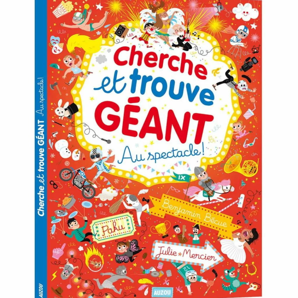 Clearance Livre Cherche et trouve géant Au spectacle ! Livre D'Activités