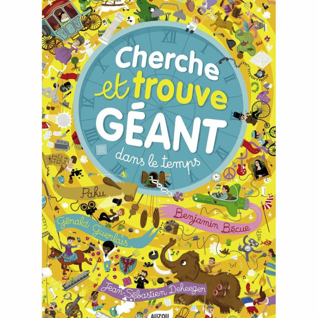 Clearance Livre Cherche et trouve géant Dans le temps Livre D'Activités