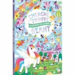 Best Livre Cherche et trouve géant Au royaume des licornes Livre D'Activités