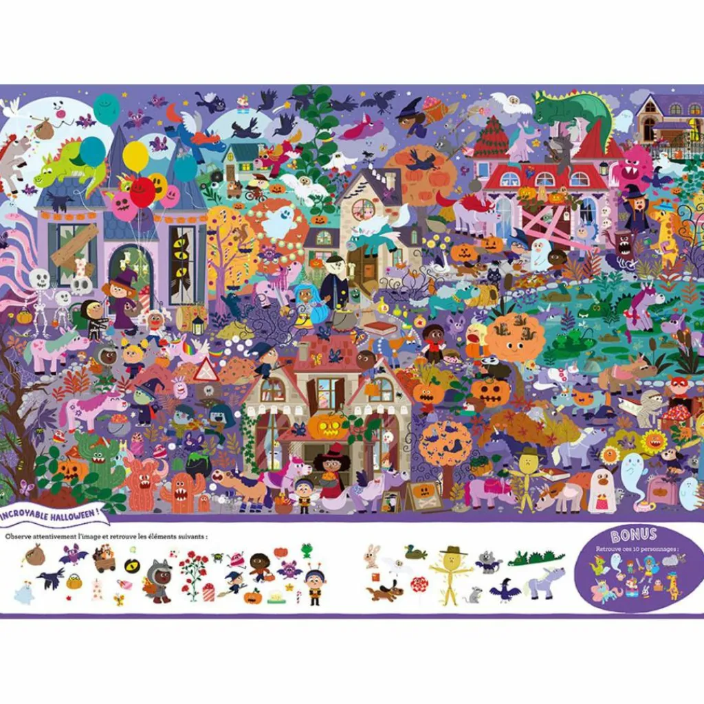 Best Livre Cherche et trouve géant Au royaume des licornes Livre D'Activités