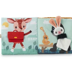 Outlet Livre d'activités en tissu Joe et son doudou Livre Bébé En Tissu