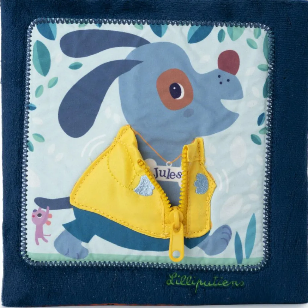 Online Livre d'activités Jules j'apprends à m'habiller Livre Bébé En Tissu