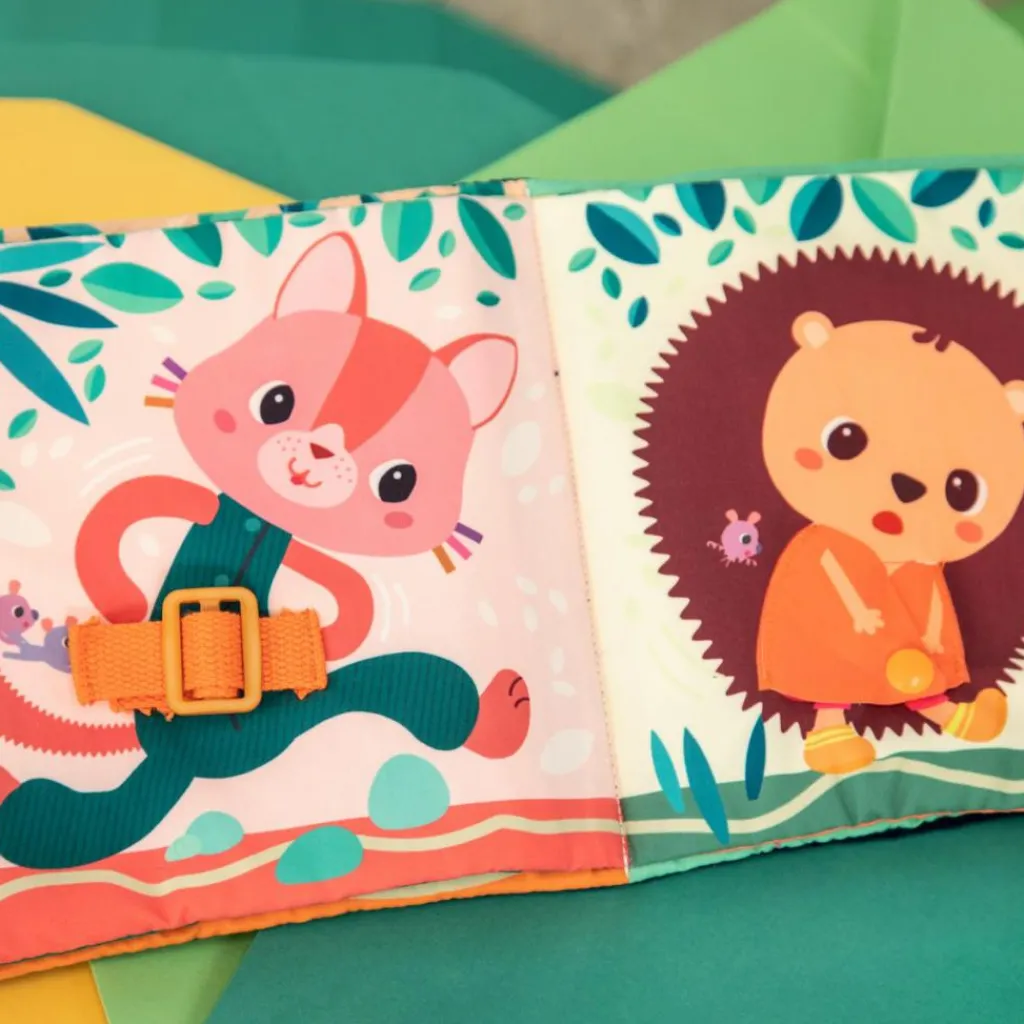 Online Livre d'activités Jules j'apprends à m'habiller Livre Bébé En Tissu