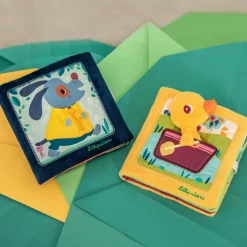 Online Livre d'activités Jules j'apprends à m'habiller Livre Bébé En Tissu