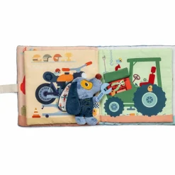 Sale Livre d'activités le garage de Jules Livre Bébé En Tissu