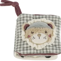 Livre d'activités Lion Gala Mint Livre Bébé En Tissu
