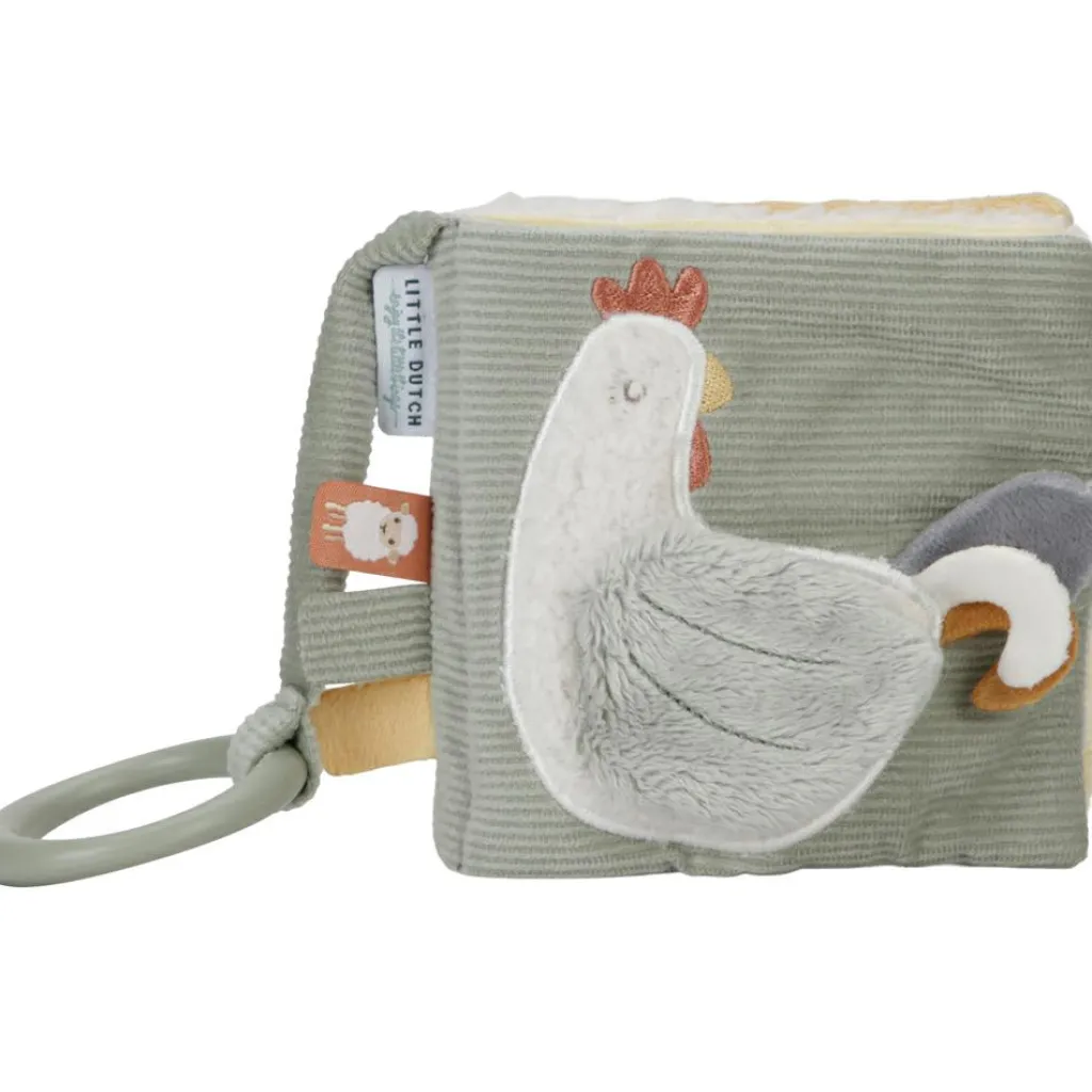 Online Livre d'activités pour poussette Little Farm Livre Bébé En Tissu