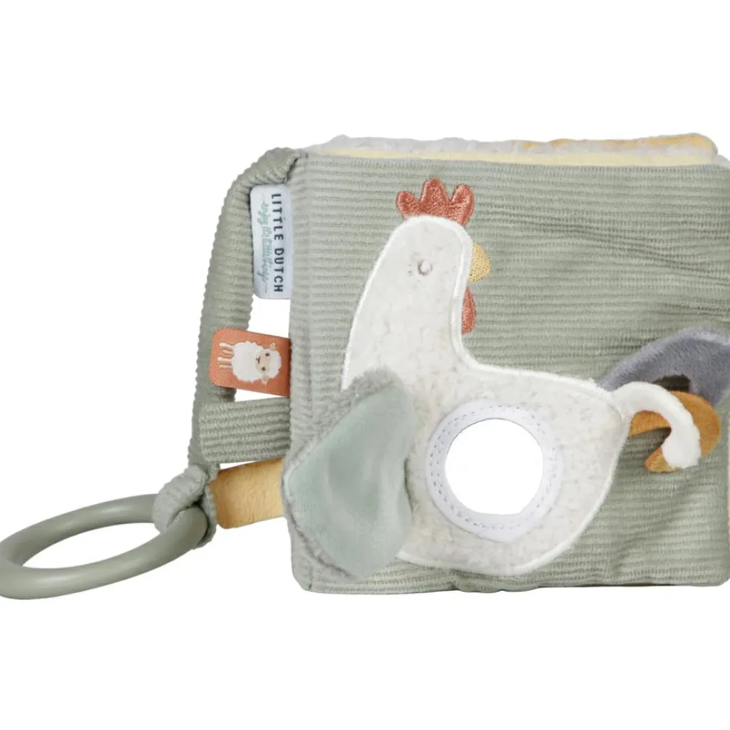 Online Livre d'activités pour poussette Little Farm Livre Bébé En Tissu