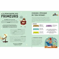 Livre documentaire Les plus grands frimeurs de l'histoire Enfant Livre Enfant
