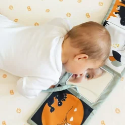 New Livre d'éveil Diplododo Livre Bébé En Tissu