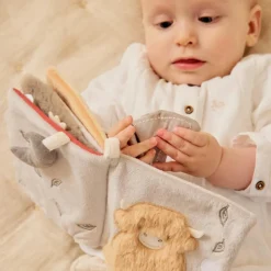 Hot Livre d'éveil Fluffy Orso et Lily Livre Bébé En Tissu